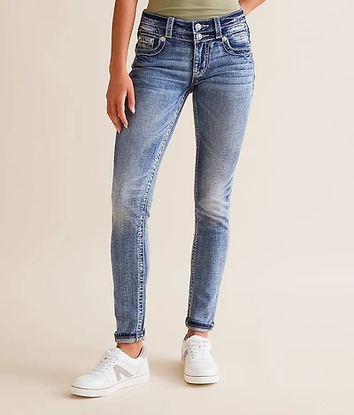 Low Rise Ankle Skinny Stretch Jean