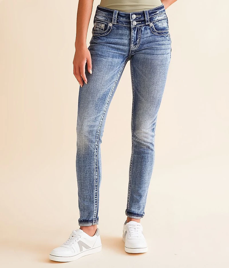 Low Rise Ankle Skinny Stretch Jean