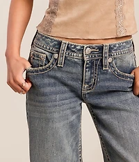 Low Rise Wide Leg Stretch Jean