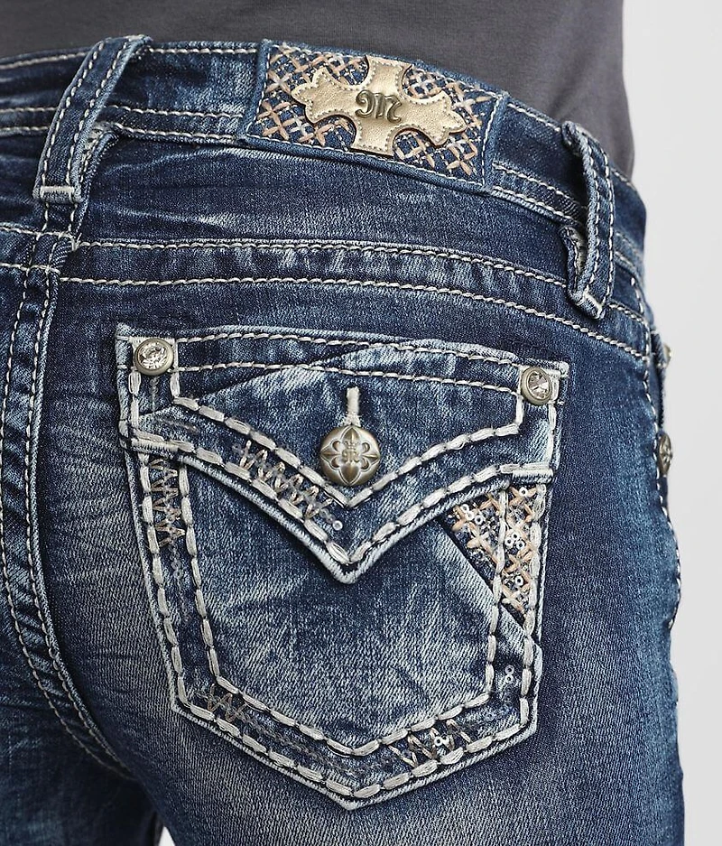 Mid-Rise Boot Stretch Jean