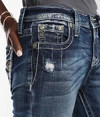 Mid-Rise Boot Stretch Jean