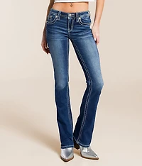 Mid-Rise Boot Stretch Jean