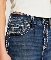 Mid-Rise Mini Denim Skirt