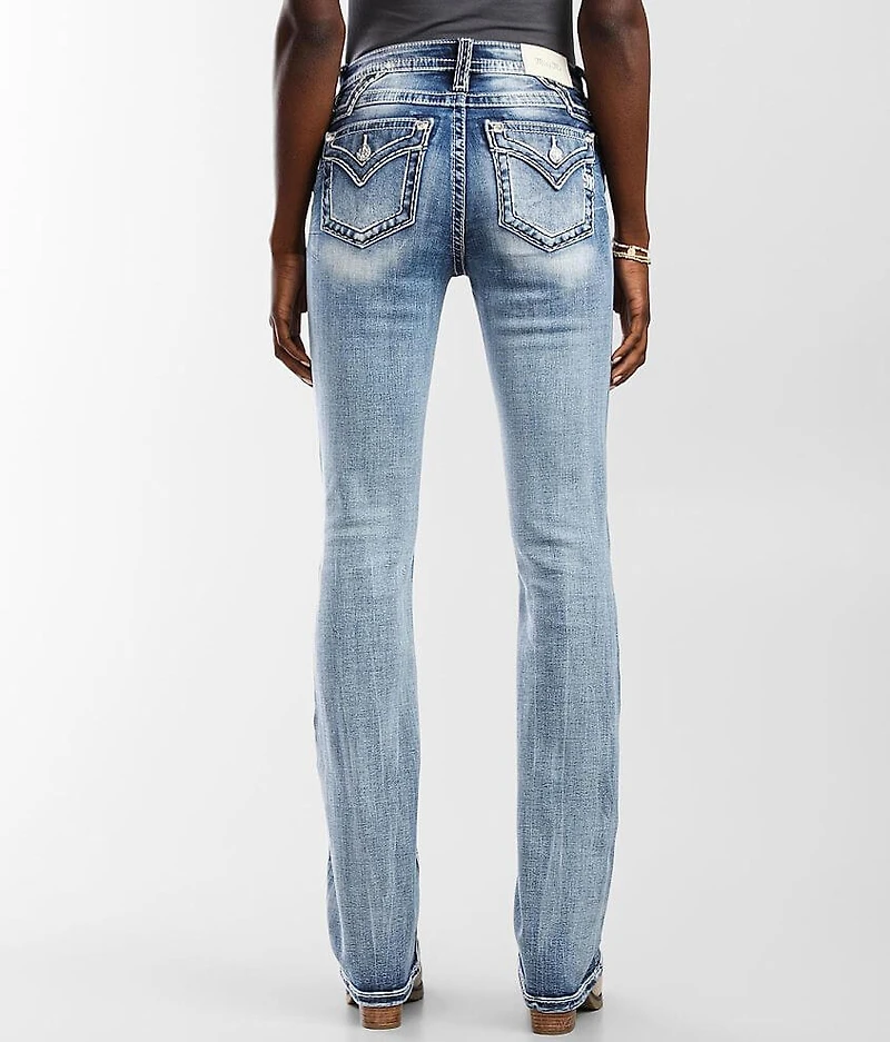 Mid-Rise Boot Stretch Jean