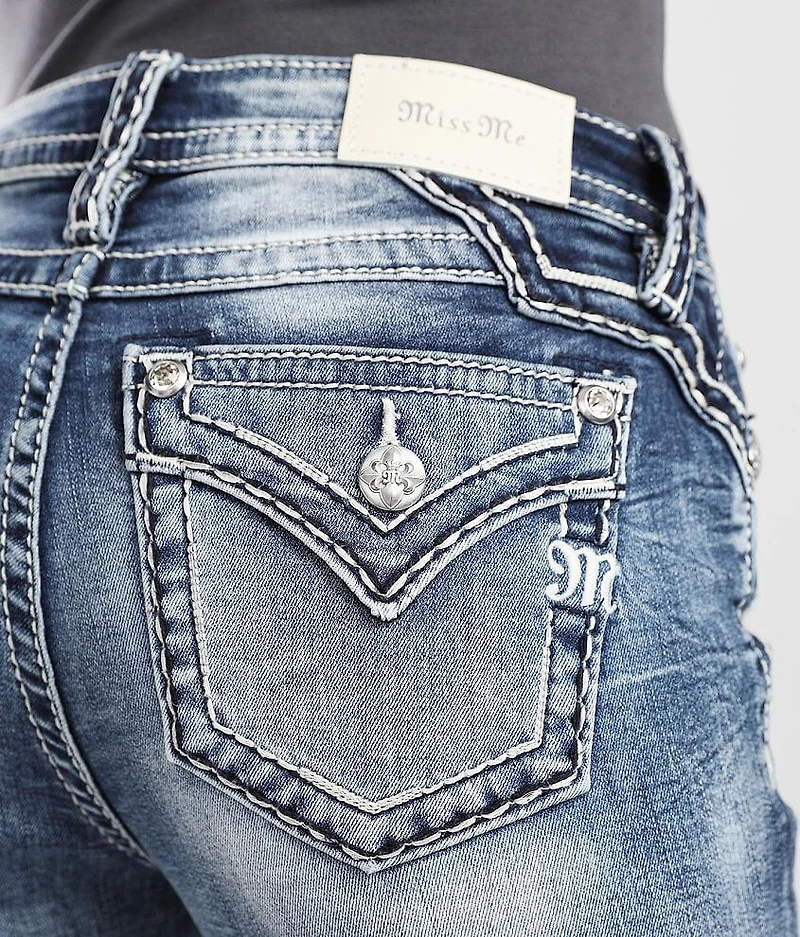 Mid-Rise Boot Stretch Jean
