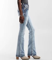 Mid-Rise Boot Stretch Jean