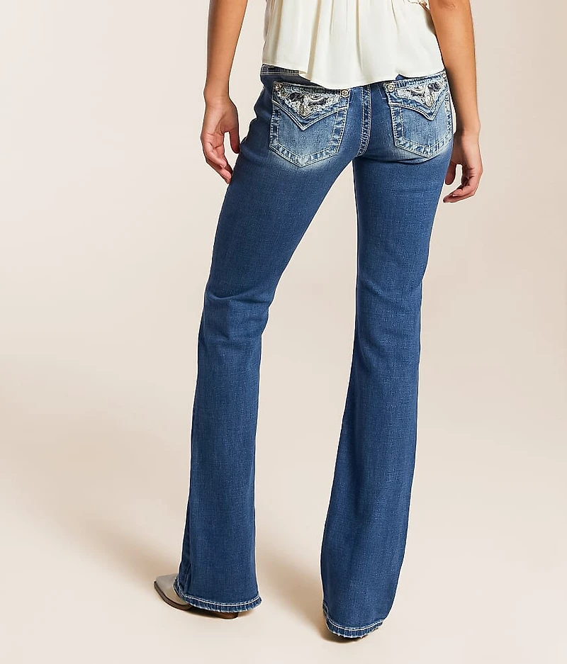 Mid-Rise Boot Stretch Jean