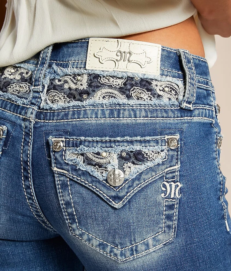 Mid-Rise Boot Stretch Jean