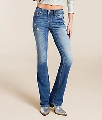 Mid-Rise Boot Stretch Jean