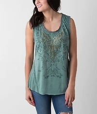 Embellished Tank Top