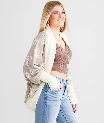 Aztec Flyaway Cardigan