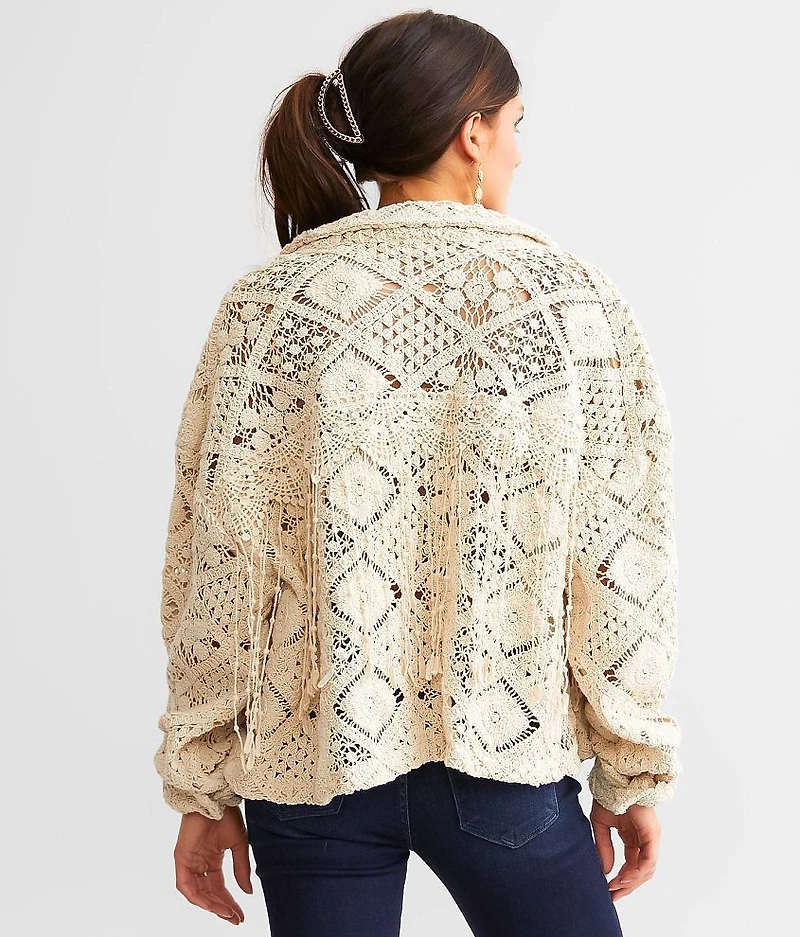 Macrame Crochet Jacket