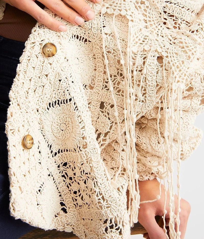 Macrame Crochet Jacket