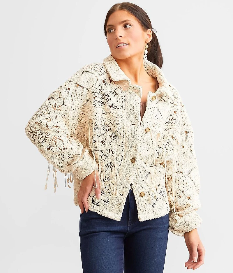 Macrame Crochet Jacket