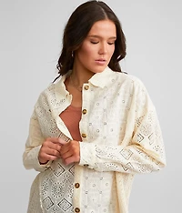 Crochet Lace Blouse