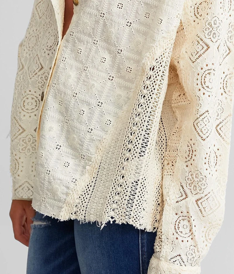 Crochet Lace Blouse