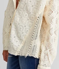 Crochet Lace Blouse