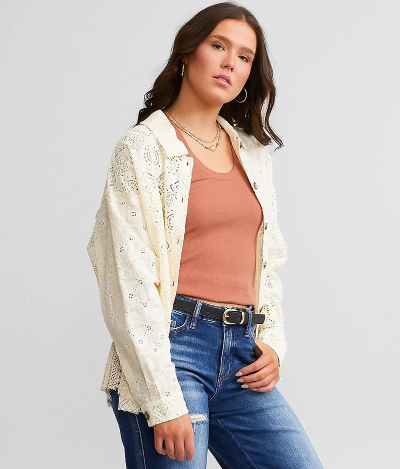 Crochet Lace Blouse