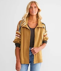 Pieced Crochet Jacket