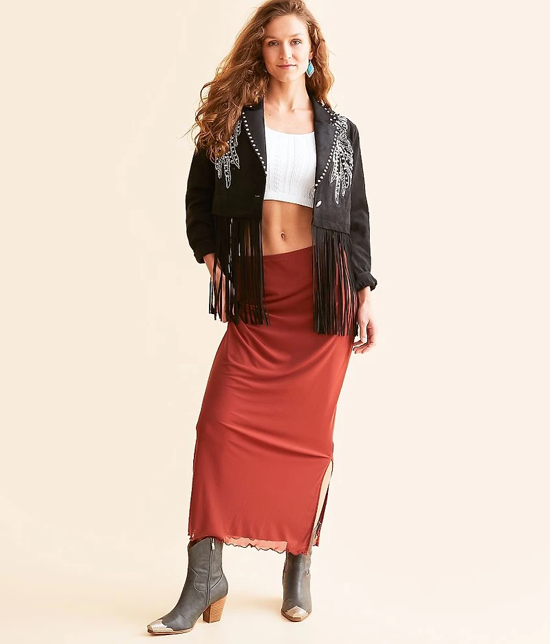 Fringe Glitz Blazer
