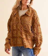 Crochet Fringe Jacket
