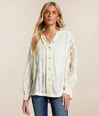 Pieced Lace Shirt