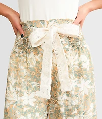 Floral Wide Leg Pant