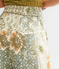 Floral Crochet Beach Pant
