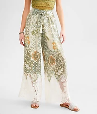 Floral Crochet Beach Pant