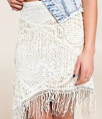 Crochet Asymmetrical Skirt