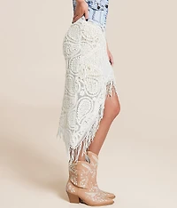 Crochet Asymmetrical Skirt