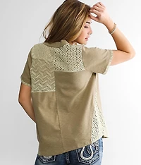 Pieced Crochet Top