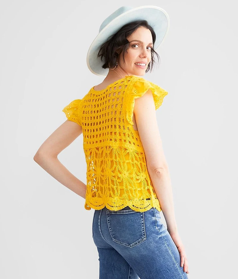 Crochet Overlay Top