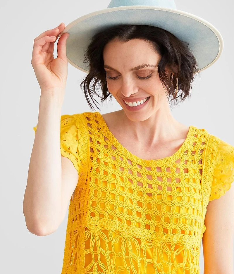 Crochet Overlay Top