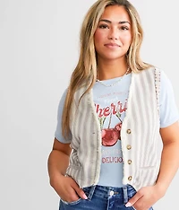 Pieced Crochet Vest