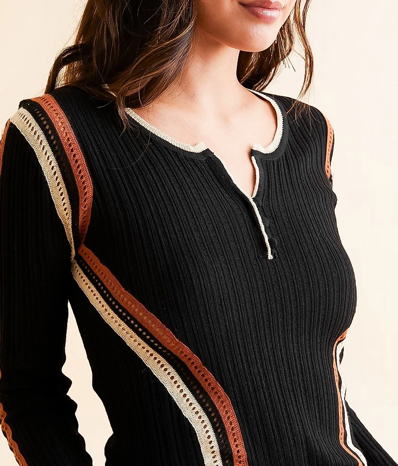 Eyelet Henley