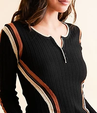 Eyelet Henley