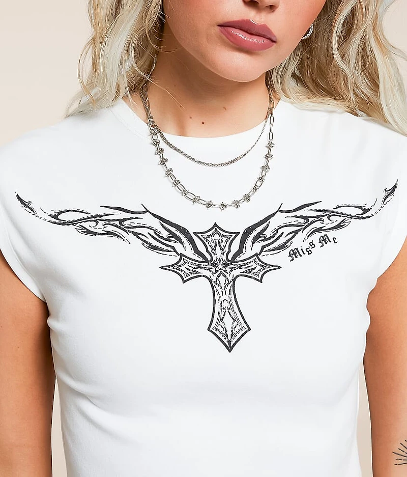 Cross Baby Cropped T-Shirt