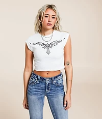 Cross Baby Cropped T-Shirt