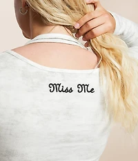 Asymmetrical Halter Cropped Top