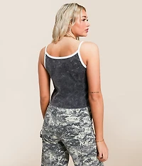 Fluer De Lis Cropped Tank Top