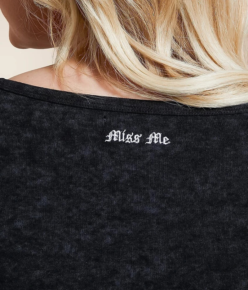 Label Washed Top