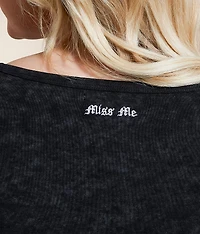 Label Washed Top