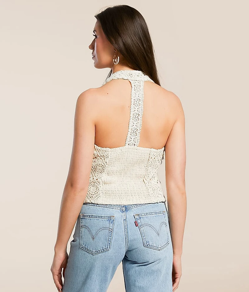 Crochet Halter Vest
