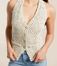 Crochet Halter Vest