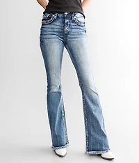 High Rise Flare Stretch Jean