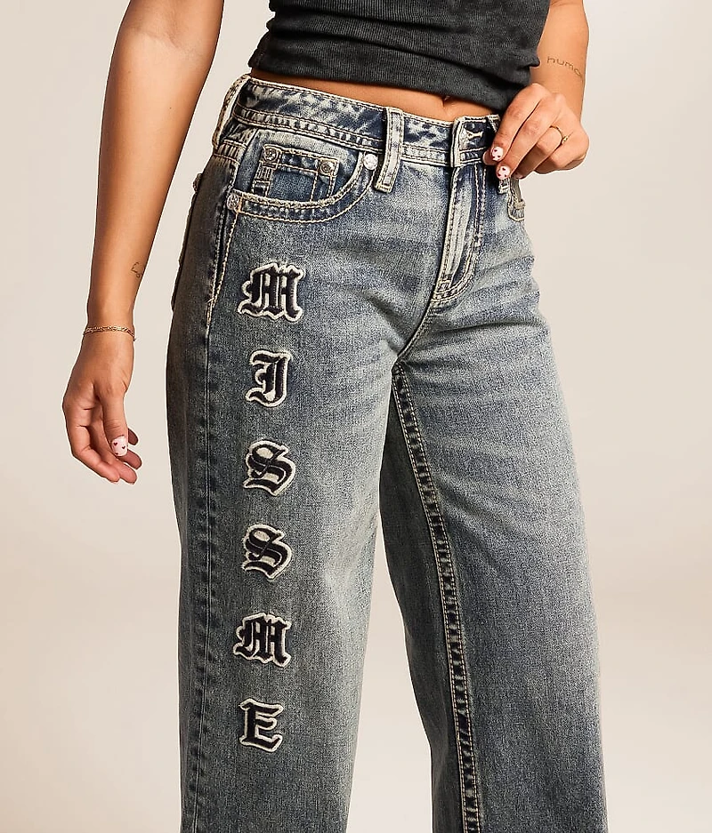High Rise Wide Leg Jean