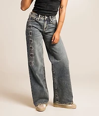 High Rise Wide Leg Jean