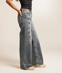 High Rise Wide Leg Jean