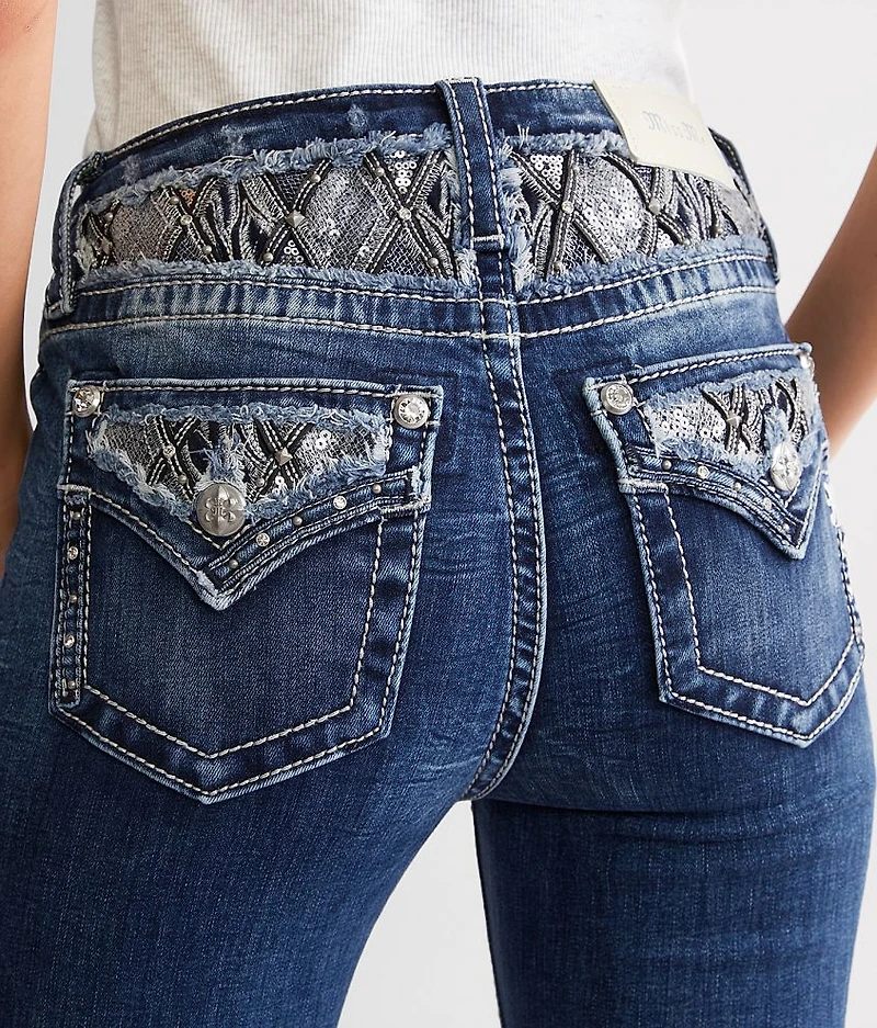 High Rise Flare Stretch Jean